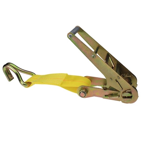 Us Cargo Control 3" x 11" Fixed End w/ Ratchet and Wire Hook 7502FEWH